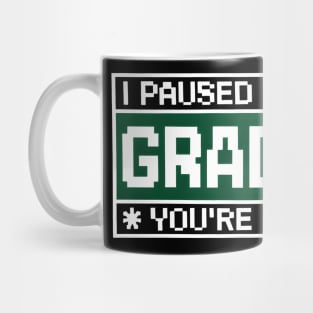 Funny Video Gamer Graduate 2024 Graduation Mug